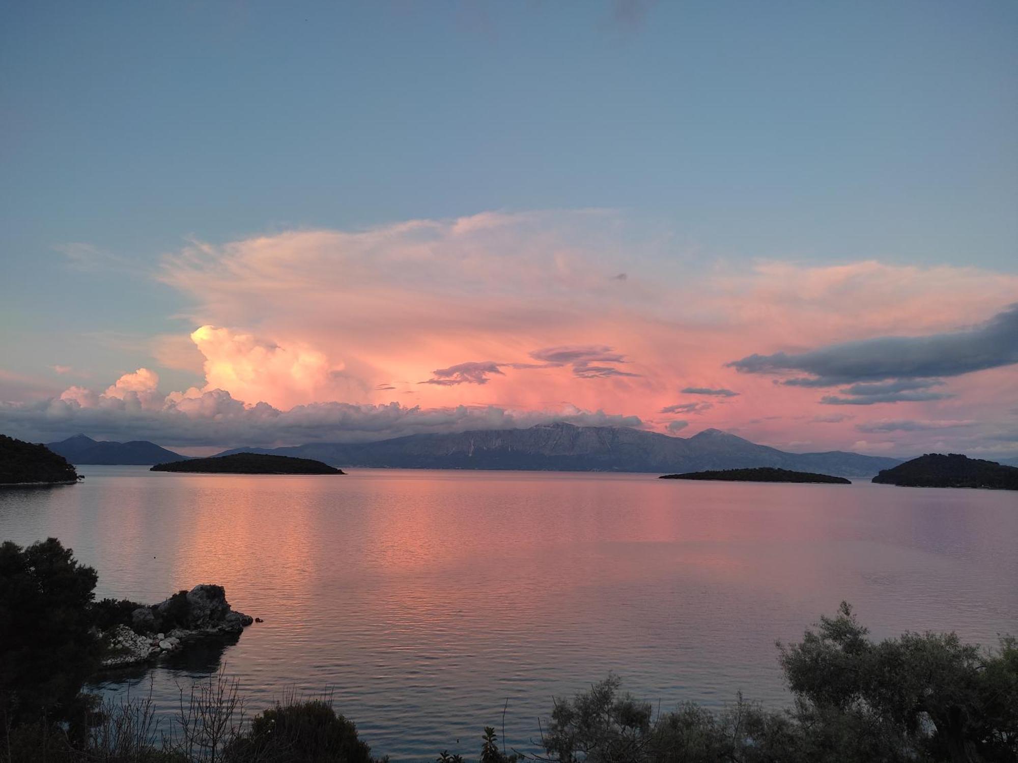 Korakias Seaview Villa Yénion Buitenkant foto