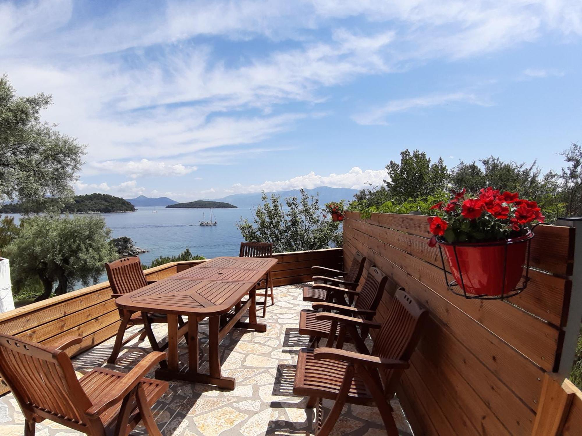 Korakias Seaview Villa Yénion Buitenkant foto